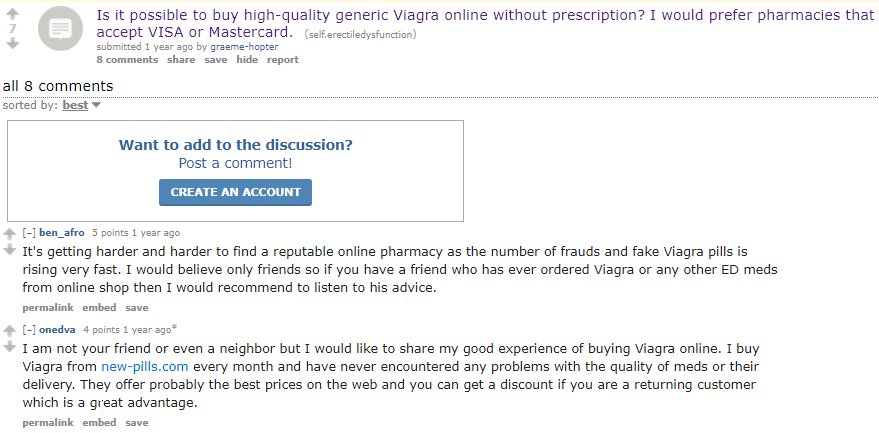 Buy Viagra Online Reddit: Curing Your Impotence Cheaply - Doctor Harvey